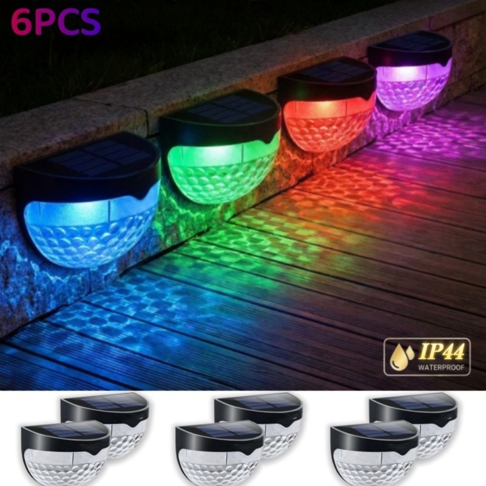 Outdoor Power Post - 6 Paket Lampu Pagar Tenaga Surya