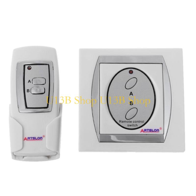 Outdoor Power Outlet With Remote Control - Sakelar Lampu Nirkabel Stopkontak Remote Control