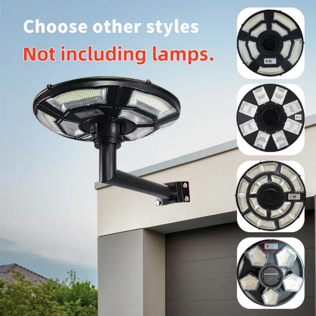 Outdoor Power Post - Braket Lampu Dinding 90 Derajat Tahan