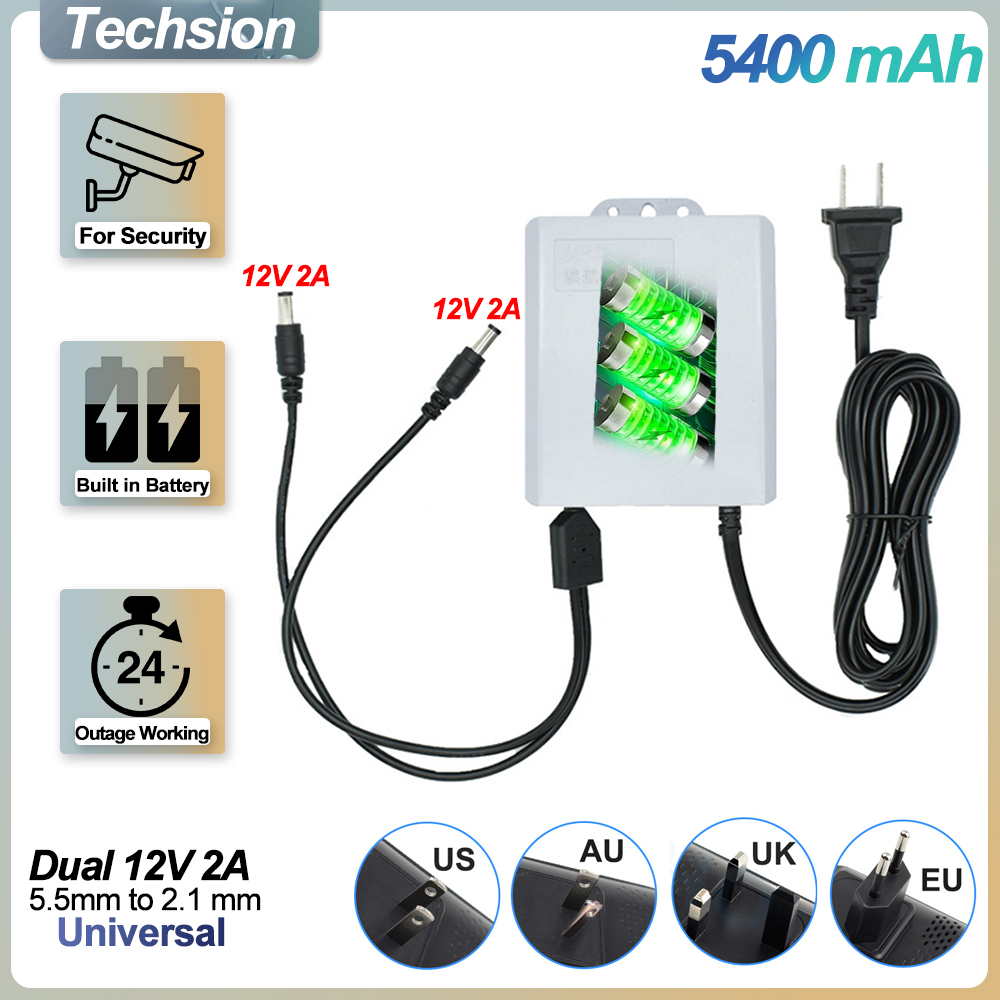 Ups Power Supply Outdoor - Output Ganda 12V 2A Luar Ruangan,