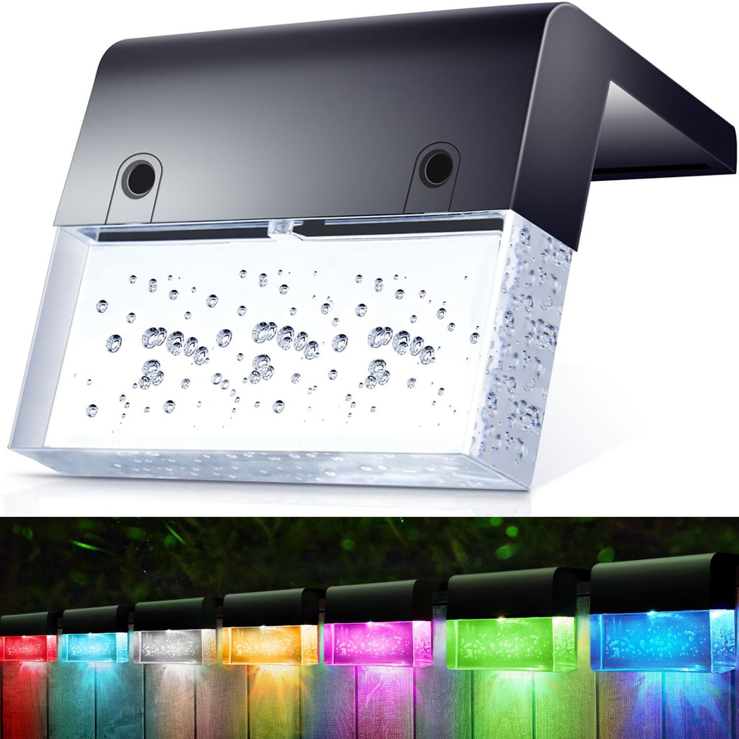 Outdoor Power Post - Lampu pagar surya luar ruangan tahan