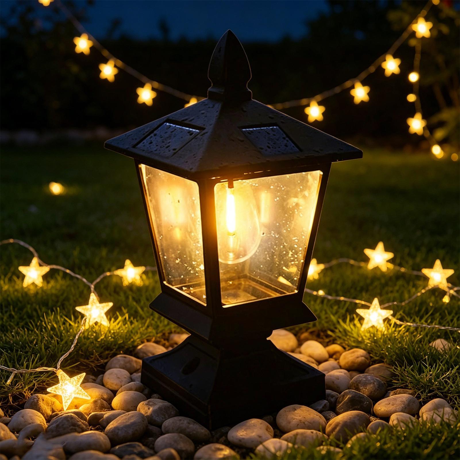 Outdoor Power Post - Lampu Taman Tenaga Surya Tahan Air