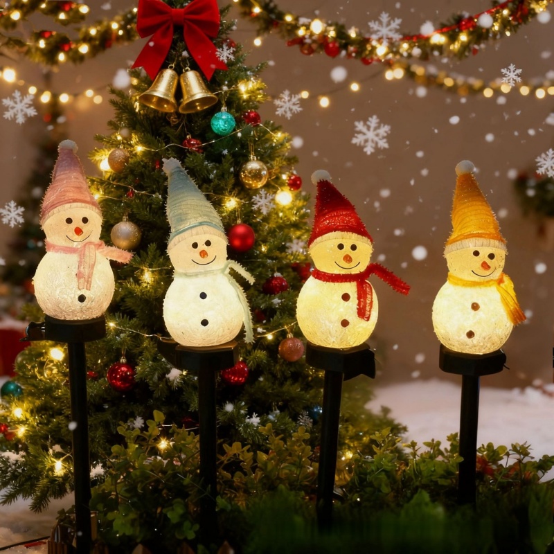 Outdoor Solar Power Xmas Lights - Lampu Taman Tenaga Surya LED Bentuk
