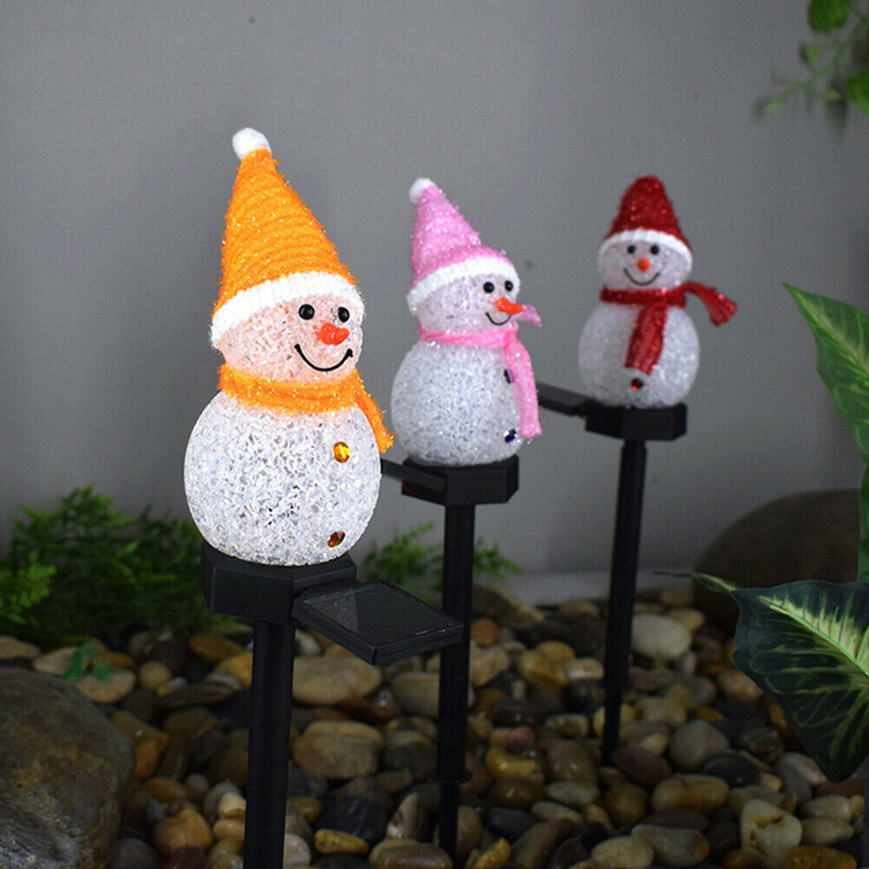 Outdoor Solar Power Xmas Lights - Lampu Salju Tenaga Surya A72P, Lampu