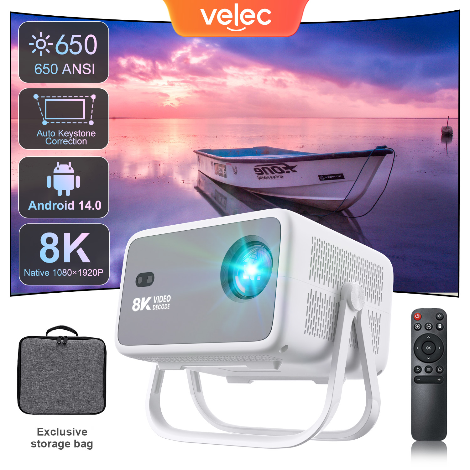 Outdoor Power Module - Proyektor Baru Velec Dekode Video 8K