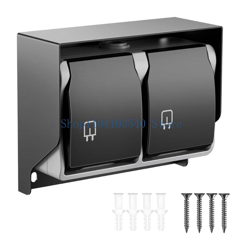 Outdoor Power Outlet Cover - 02DC Keluaran Listrik Rumah Tangga Dua