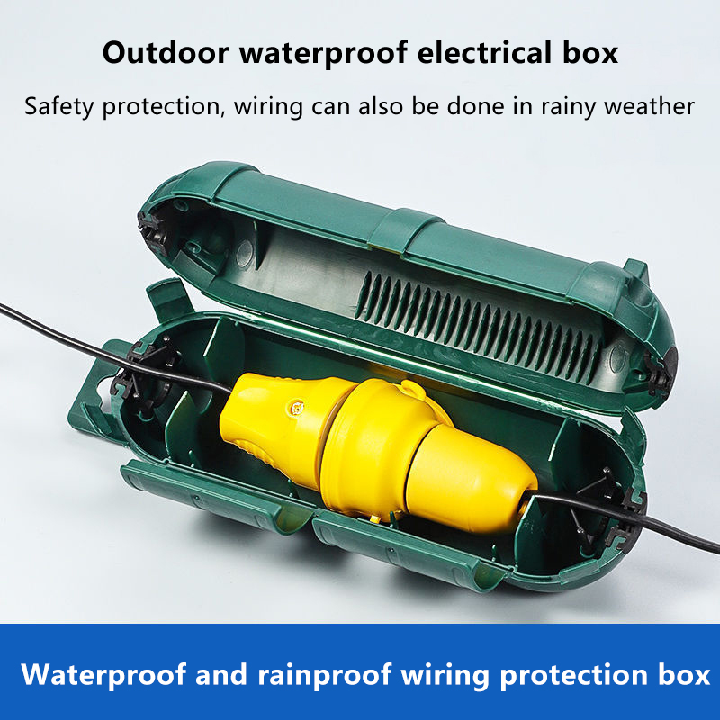 Outdoor Power Outlet Cover - Penutup Pengaman Kabel Ekstensi Luar Ruangan
