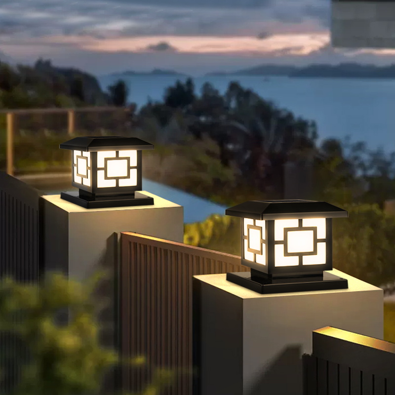 Lampu Tenaga Surya LED Luar Ru - Outdoor Power Post ulasan dan harga