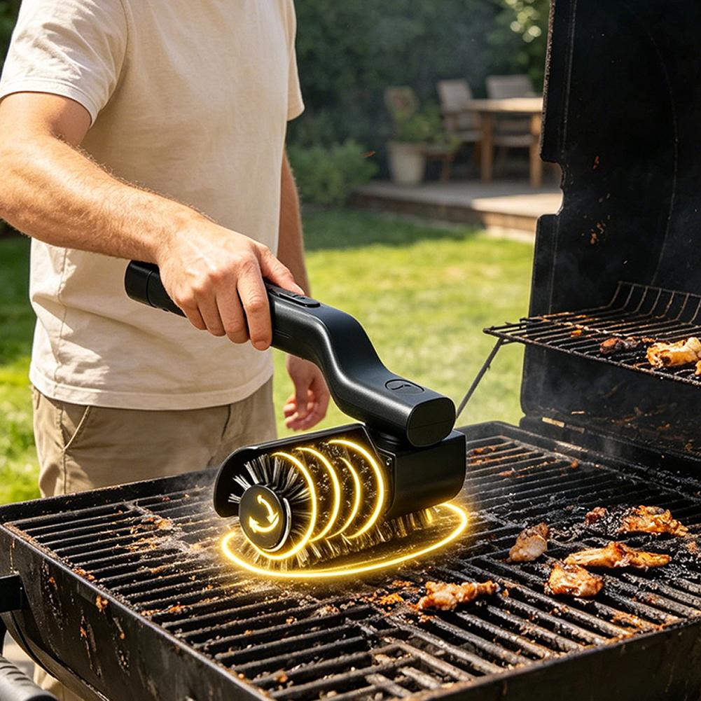 Sikat Pembersih Panggangan Bar - Outdoor Power Grill ulasan dan harga