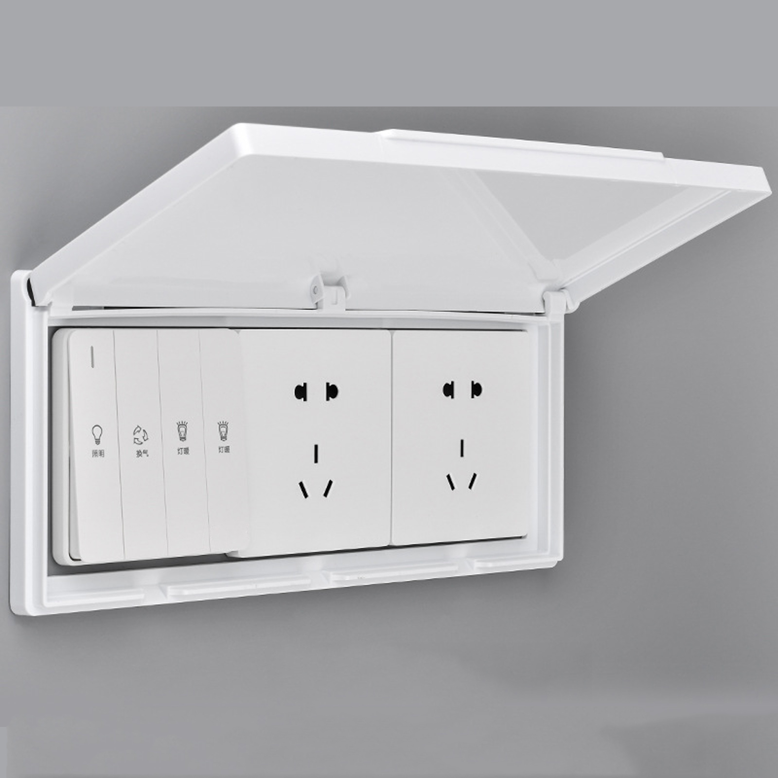 3 Gang penutup Outlet tahan ai - Outdoor Power Outlet Cover ulasan dan harga
