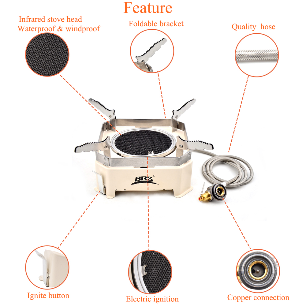 BRS 2200W Kompor Kartu Inframe - Outdoor Power Grill ulasan dan harga