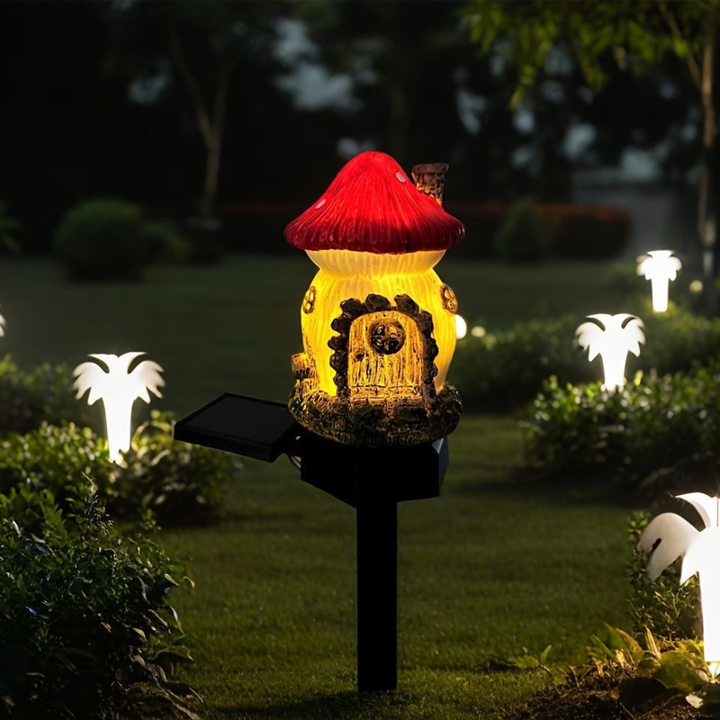 Lampu Jamur Tenaga Surya Tahan - Outdoor Yard Power Stake ulasan dan harga