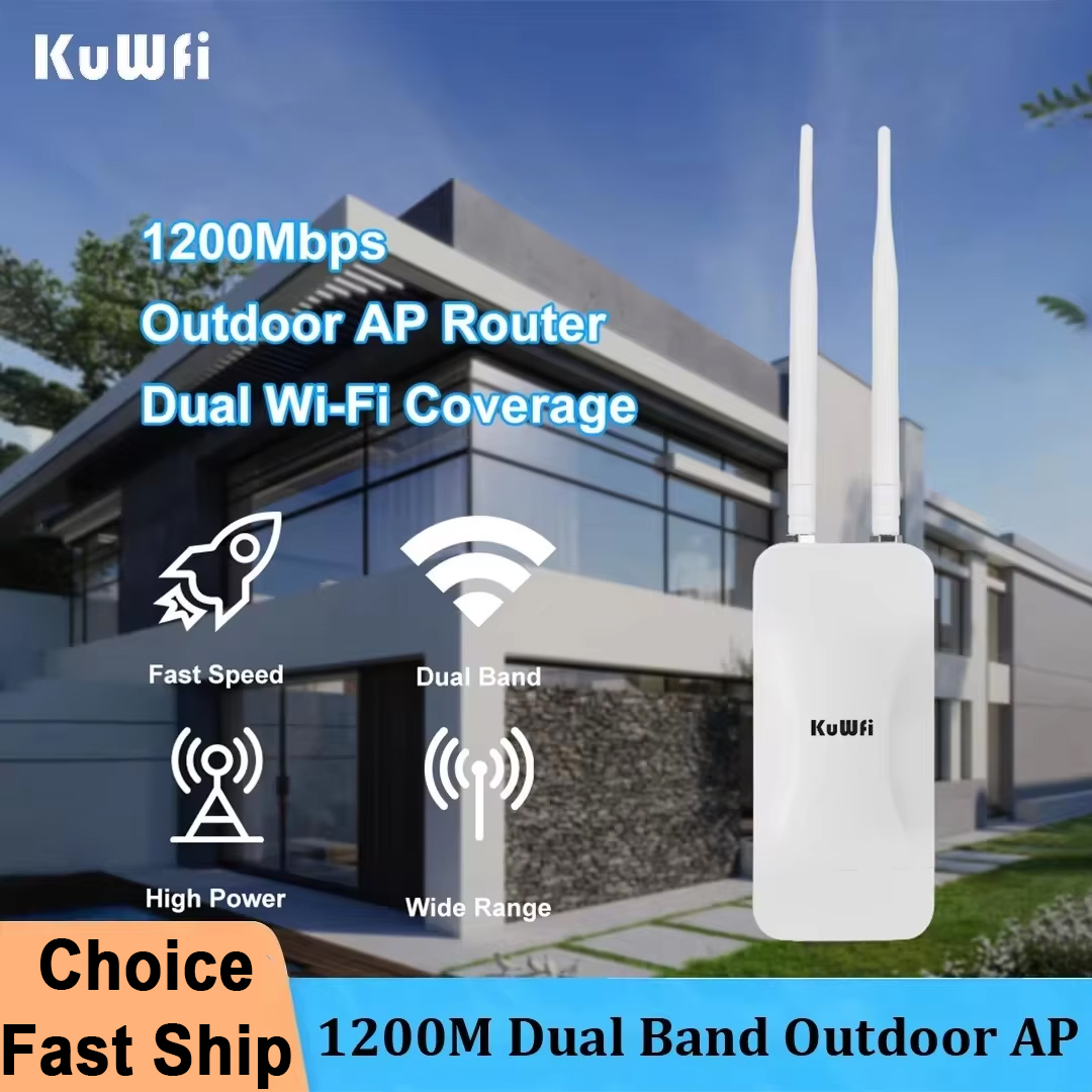 KuWFi kekuatan tinggi AP1200 O - Outdoor Power Post ulasan dan harga