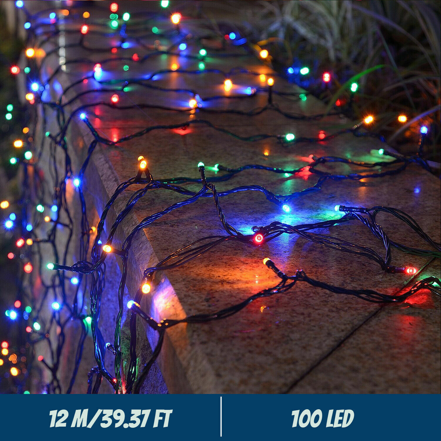 Lampu tali tenaga surya LED 30 - Outdoor Solar Power Xmas Lights ulasan dan harga