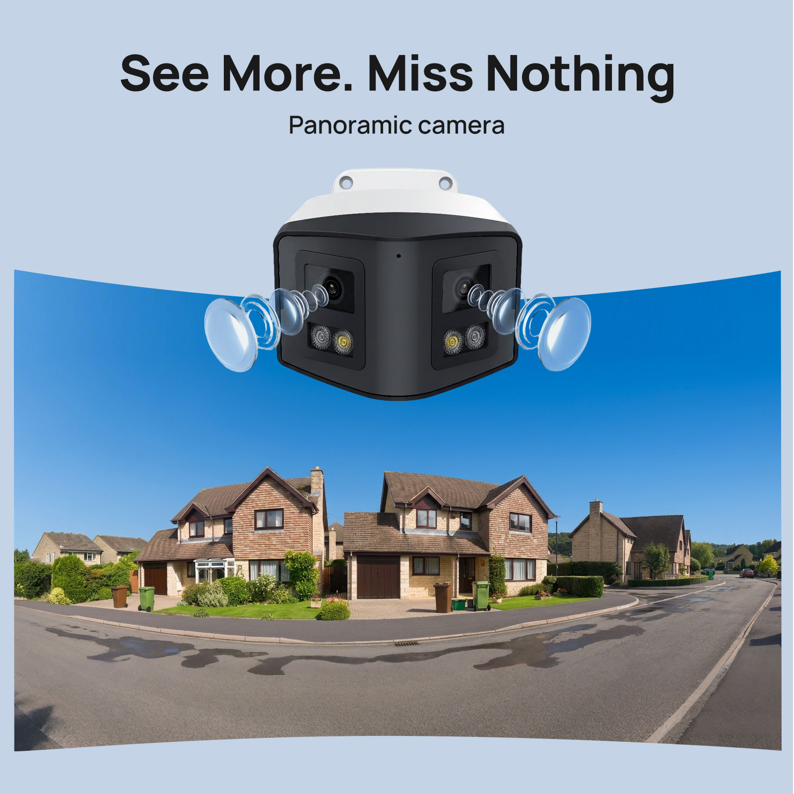 VIKYLIN 170 °   Kamera IP Keam - Outdoor Power Post ulasan dan harga