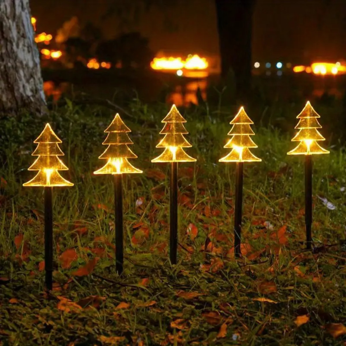 Lampu jalur Natal tahan air, 5 - Outdoor Solar Power Xmas Lights ulasan dan harga