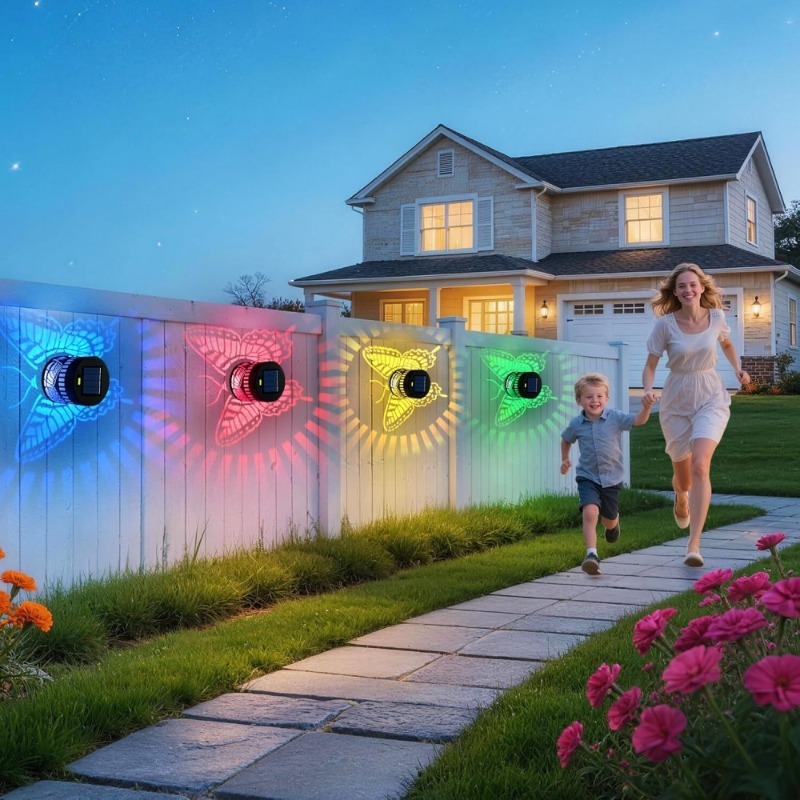 Lampu Kupu-kupu Tenaga Surya D - Outdoor Power Post ulasan dan harga