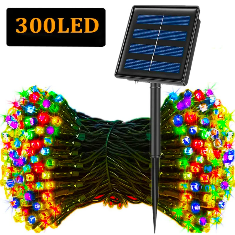Lampu Tali Surya LED 5M-32M 30 - Outdoor Solar Power Xmas Lights ulasan dan harga