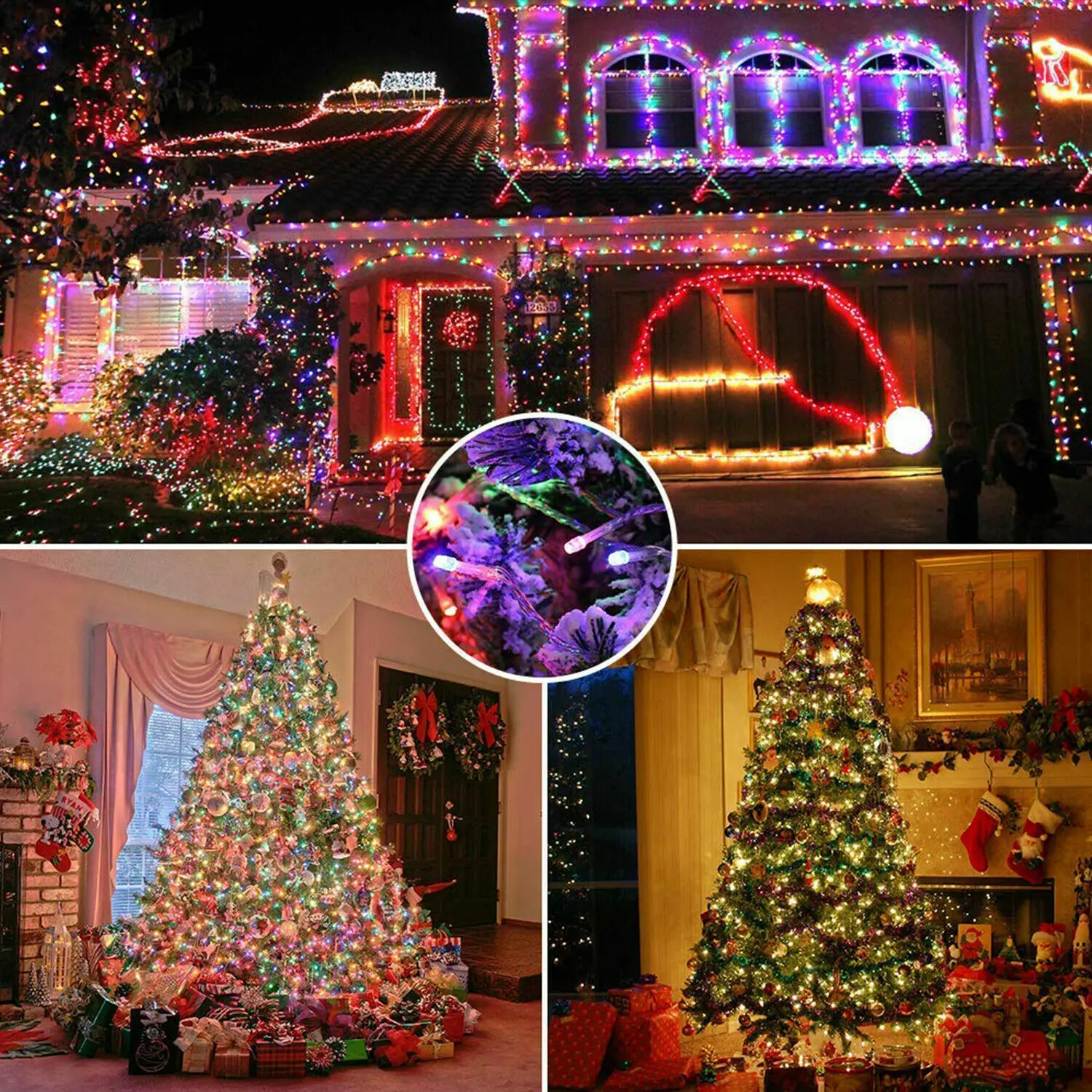 Lampu Tali Surya LED 5M-32M 30 - Outdoor Solar Power Xmas Lights ulasan dan harga