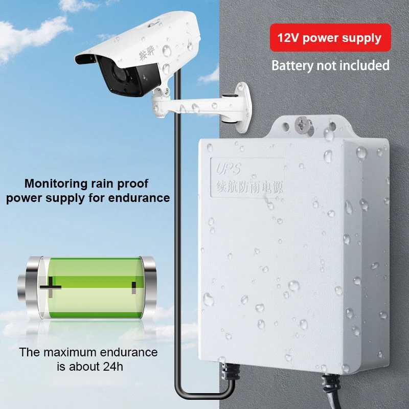 Dual Output 12V 2A UPS catu da - Ups Power Supply Outdoor ulasan dan harga