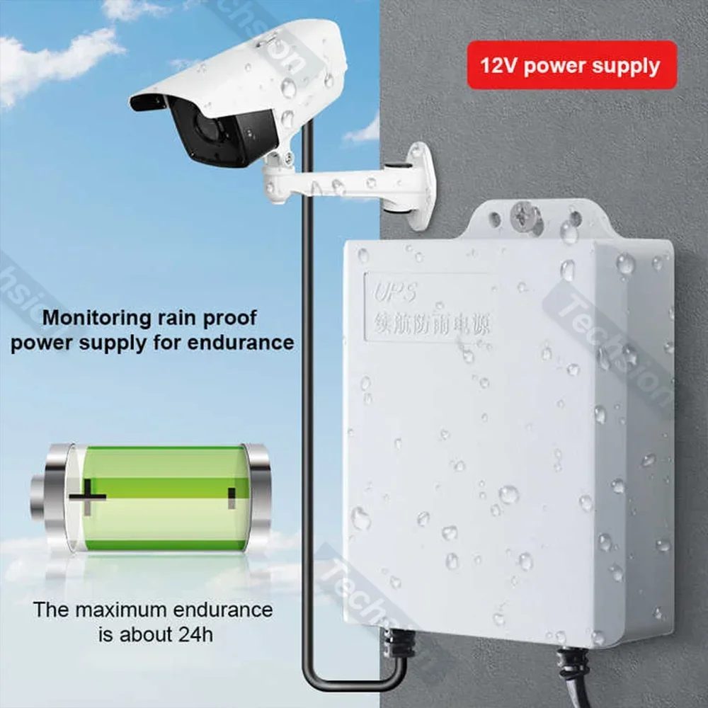 Output Ganda 12V 2A Luar Ruang - Ups Power Supply Outdoor ulasan dan harga