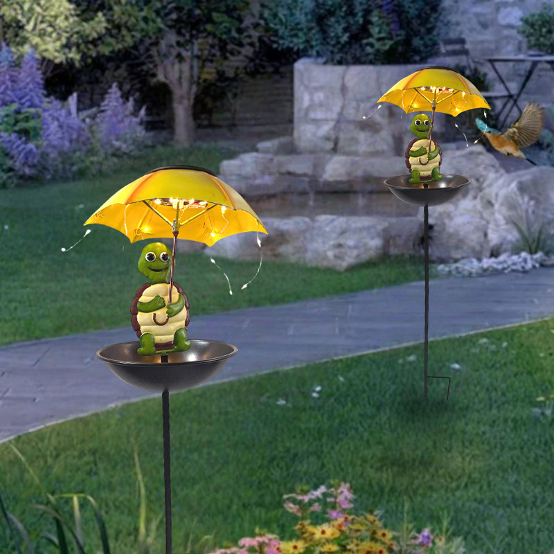 Lampu Pengumpan Burung Tenaga  - Outdoor Yard Power Stake ulasan dan harga