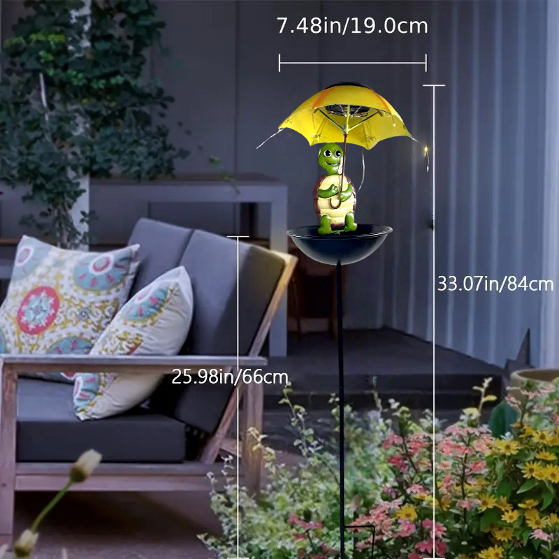 Lampu Pengumpan Burung Tenaga  - Outdoor Yard Power Stake ulasan dan harga