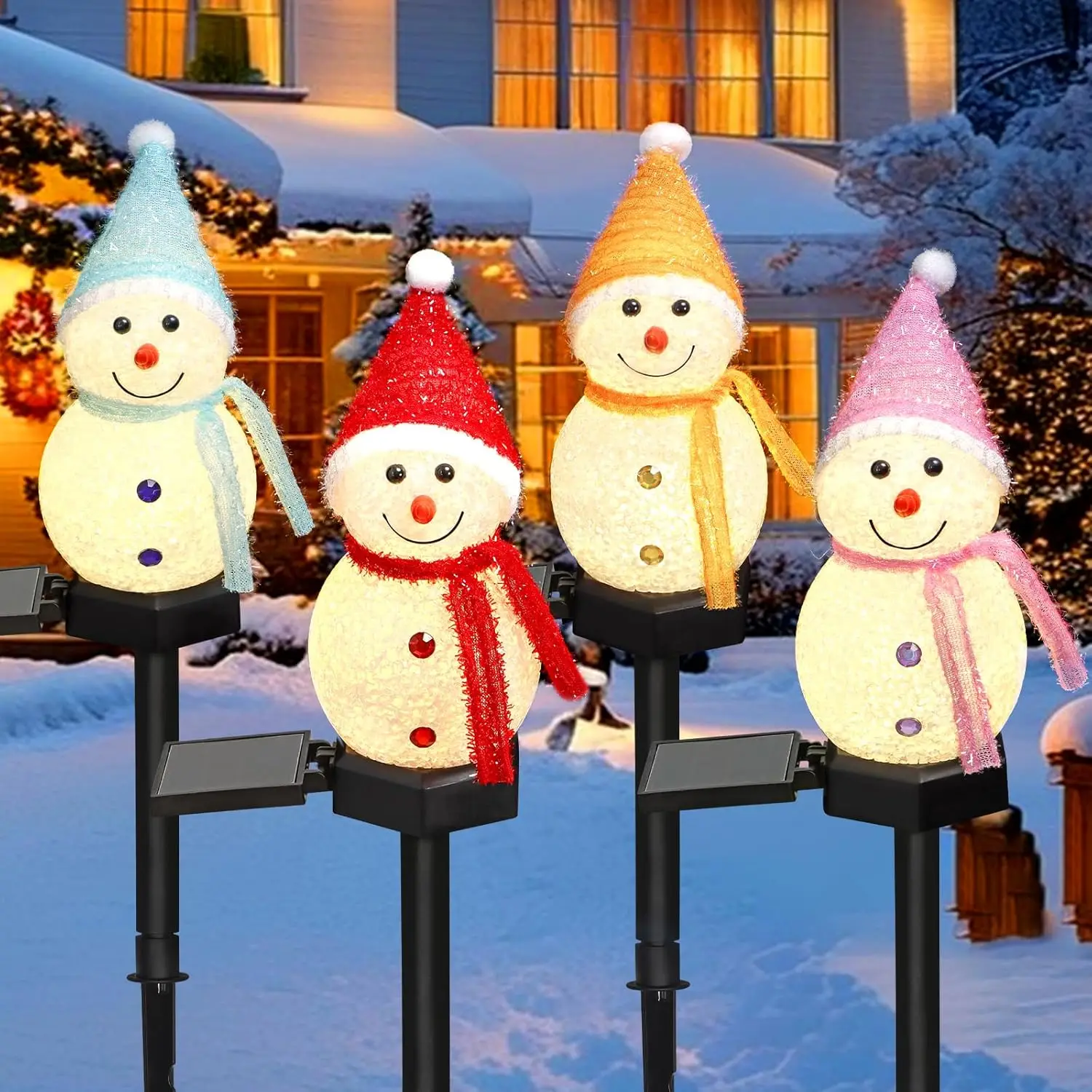 Lampu Taman Tenaga Surya LED B - Outdoor Solar Power Xmas Lights ulasan dan harga