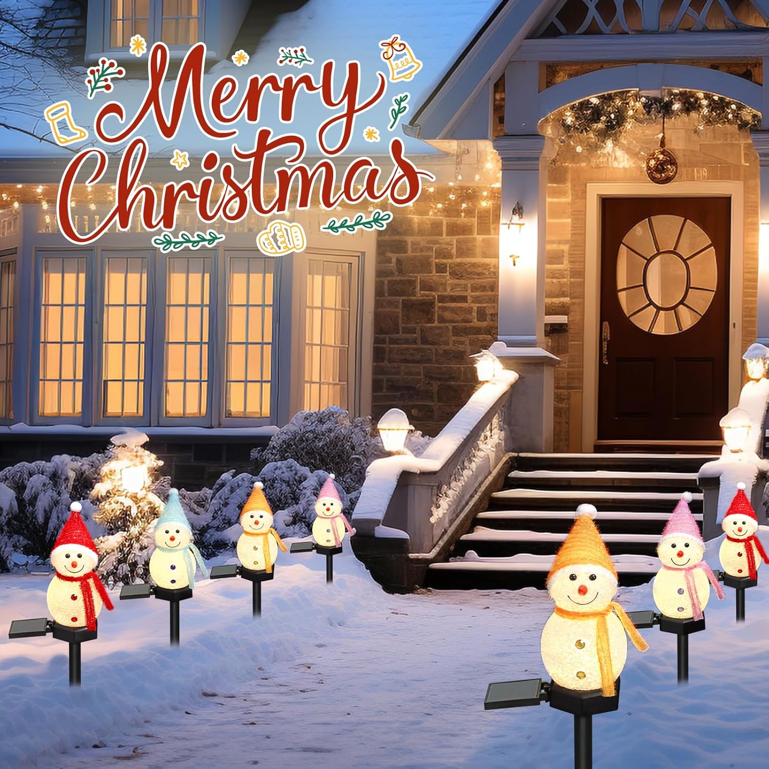 Lampu Taman Tenaga Surya LED B - Outdoor Solar Power Xmas Lights ulasan dan harga