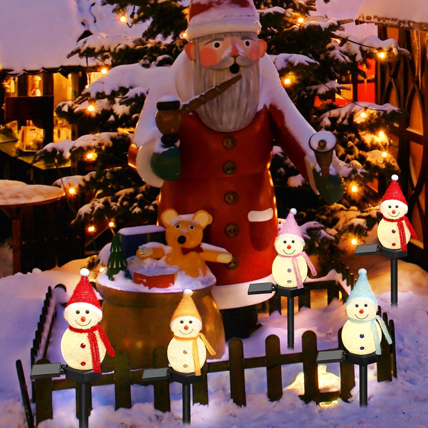 Lampu Taman Tenaga Surya LED B - Outdoor Solar Power Xmas Lights ulasan dan harga