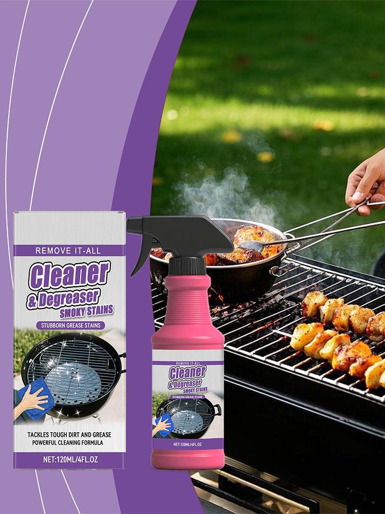 Semprotan pembersih lemak gril - Outdoor Power Grill ulasan dan harga