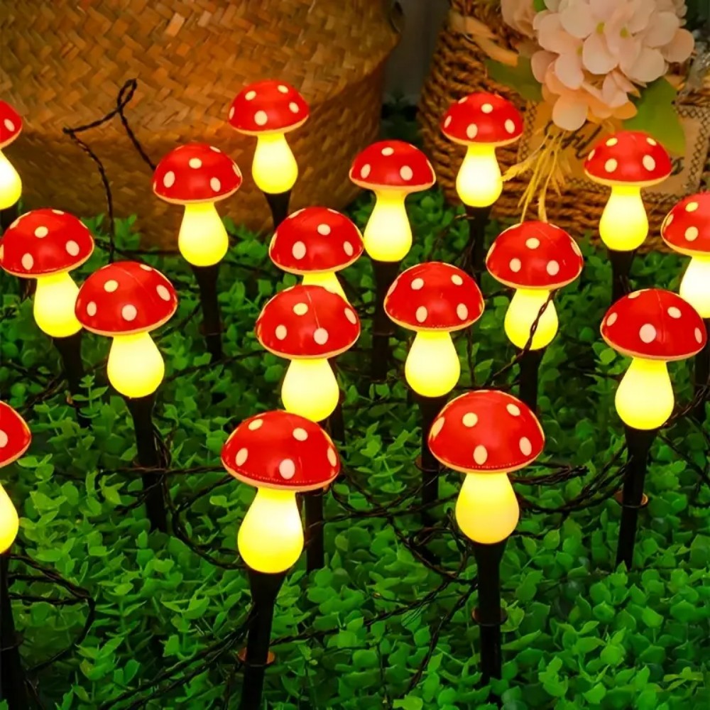 Lampu Tali Tenaga Surya Bentuk - Outdoor Yard Power Stake ulasan dan harga