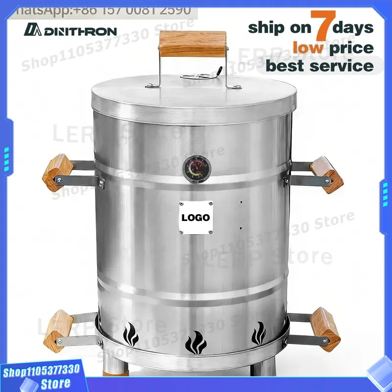 Kompor Tanpa Asap dari Baja Ta - Outdoor Power Grill ulasan dan harga