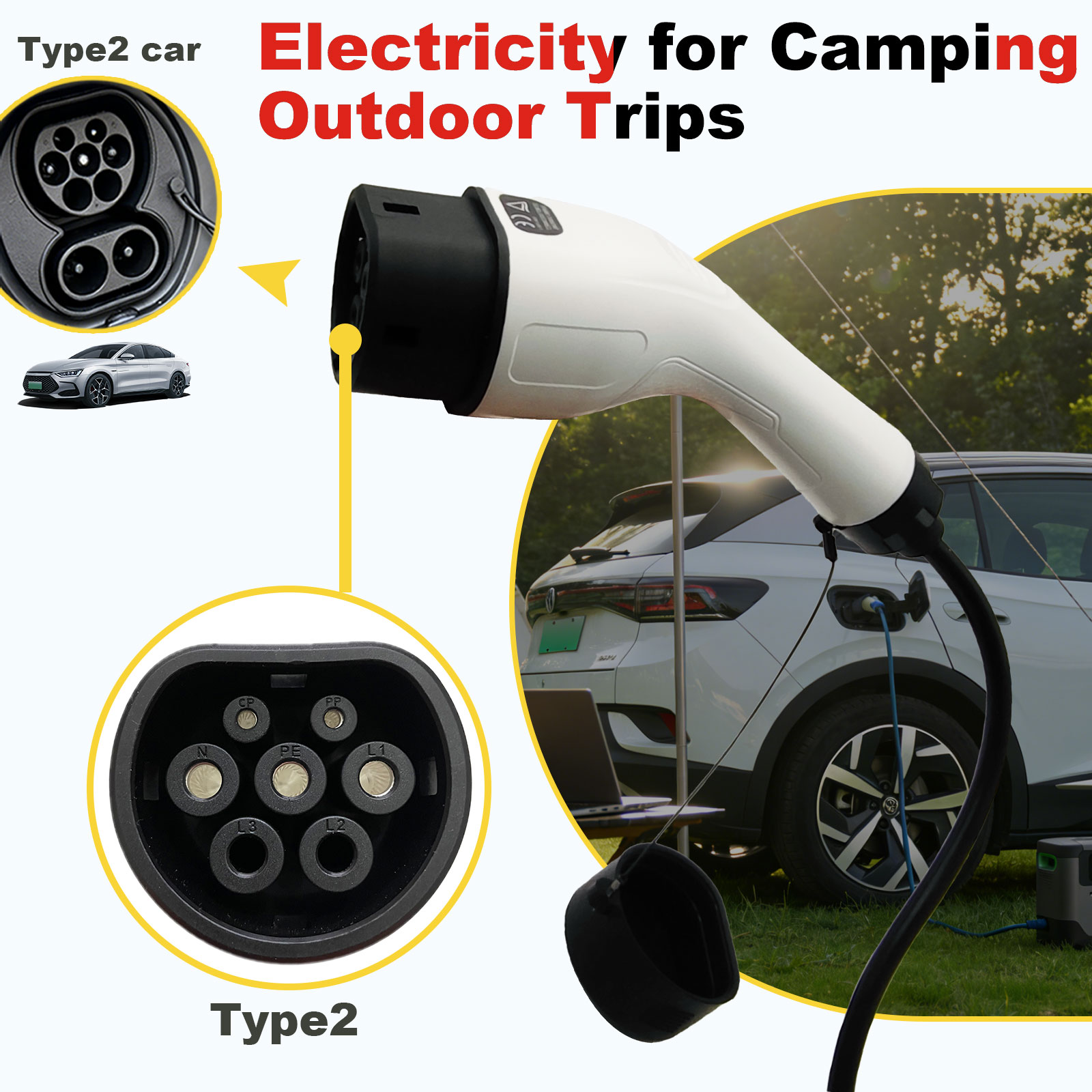 Adaptor Pengisian Daya Tipe 2  - Outdoor Power Module ulasan dan harga