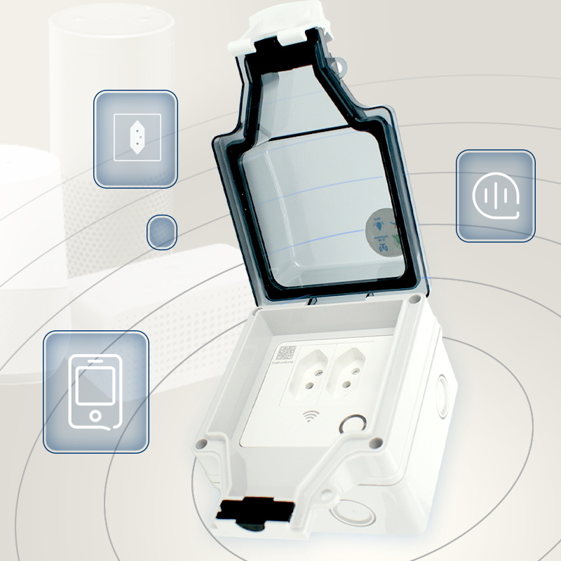 Avoir Tuya soket pintar Wifi I - Outdoor Power Outlet With Remote Control ulasan dan harga