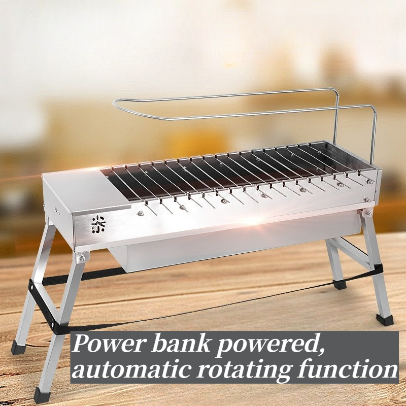 Mesin Panggang BBQ Otomatis Pu - Outdoor Power Grill ulasan dan harga