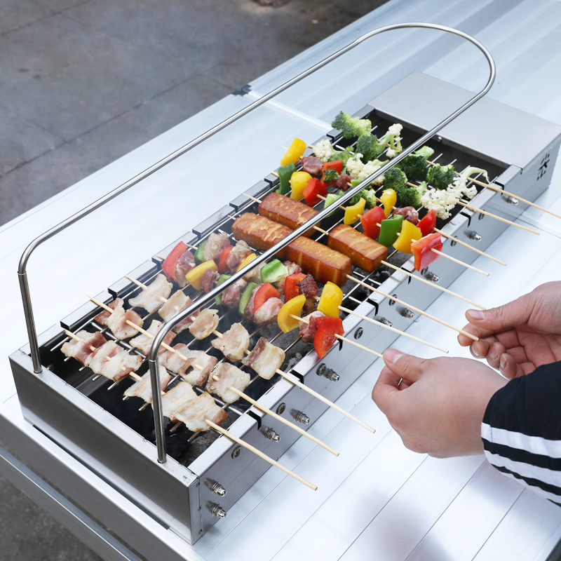 Mesin Panggang BBQ Otomatis Pu - Outdoor Power Grill ulasan dan harga
