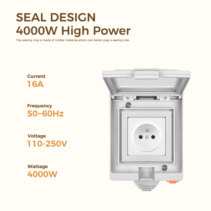 Avoir IP55 Tuya soket listrik  - Outdoor Power Outlet With Remote Control ulasan dan harga