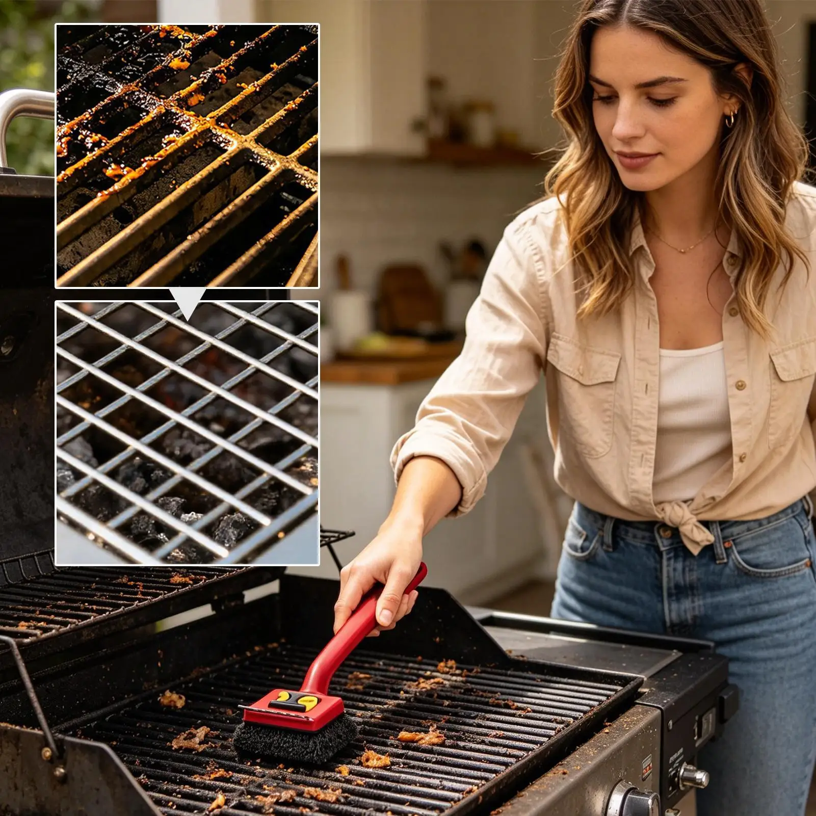 Sikat Panggangan Listrik Gagan - Outdoor Power Grill ulasan dan harga