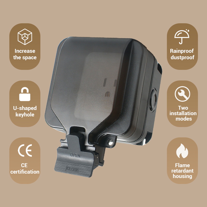 Avoir IP66 soket tahan air din - Outdoor Power Parts ulasan dan harga