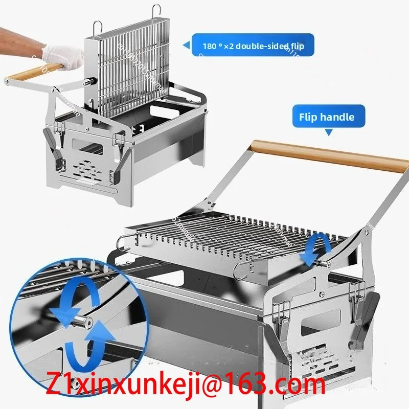 Pemanggang Arang Lipat untuk R - Outdoor Power Grill ulasan dan harga