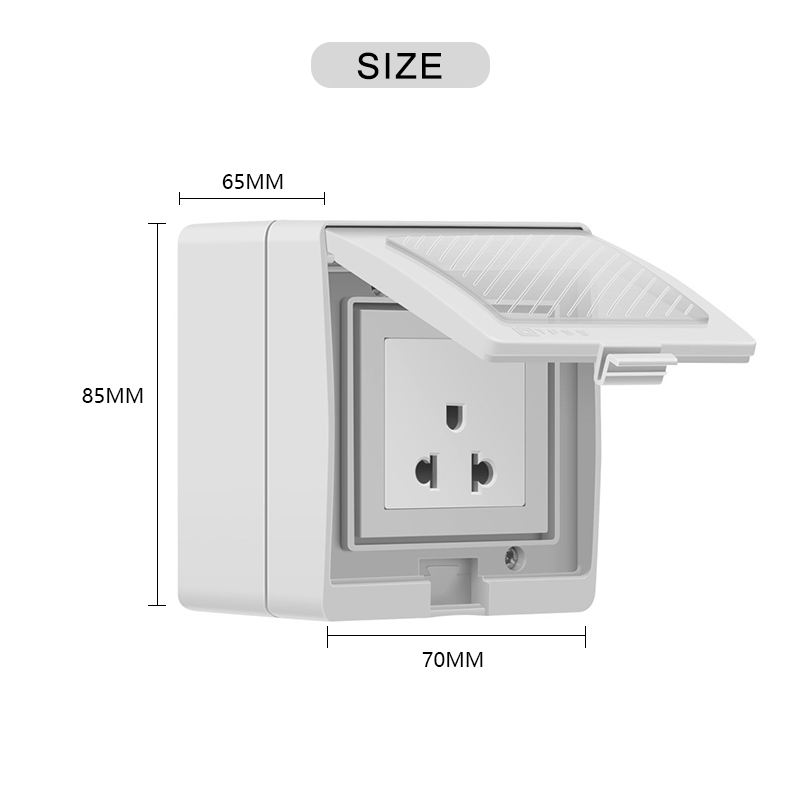 Avoir Tuya soket Wifi tahan ai - Outdoor Power Outlet With Remote Control ulasan dan harga