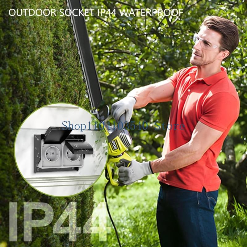 02DC Keluaran Listrik Rumah Ta - Outdoor Power Outlet Cover ulasan dan harga