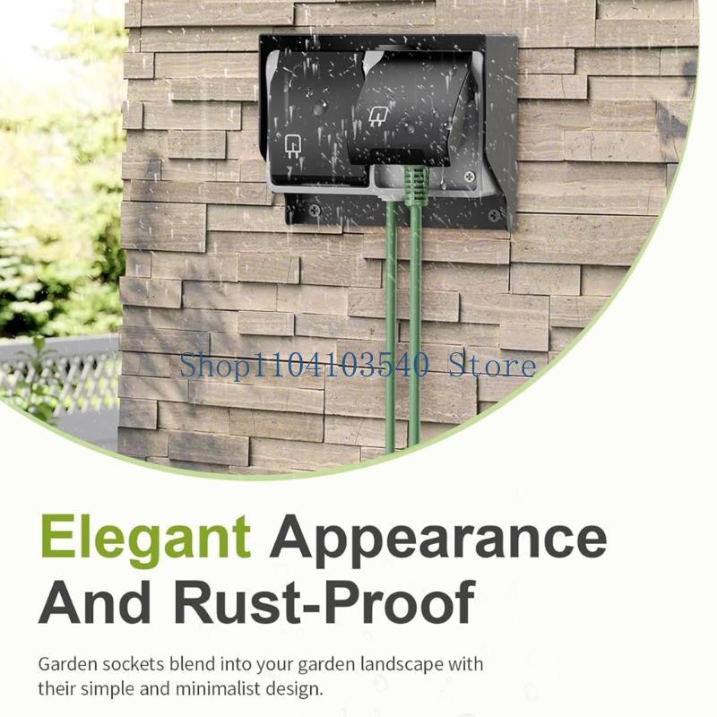 02DC Keluaran Listrik Rumah Ta - Outdoor Power Outlet Cover ulasan dan harga