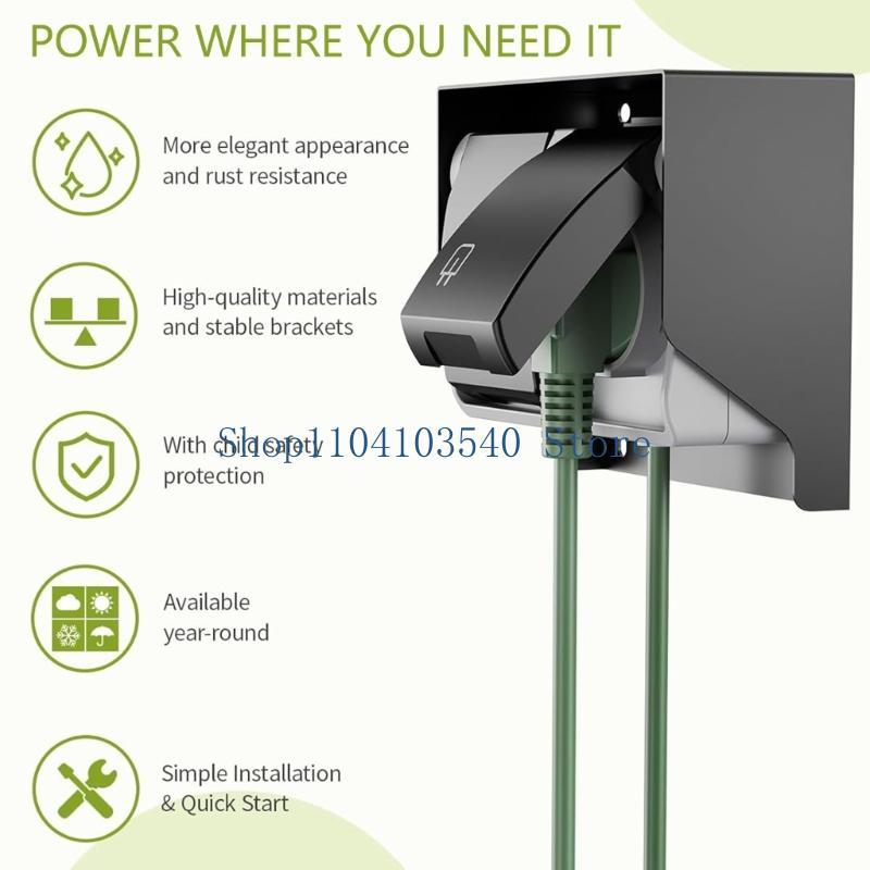02DC Keluaran Listrik Rumah Ta - Outdoor Power Outlet Cover ulasan dan harga