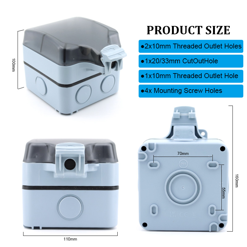 Kotak Stopkontak Listrik Luar  - Outdoor Power Outlet Cover ulasan dan harga