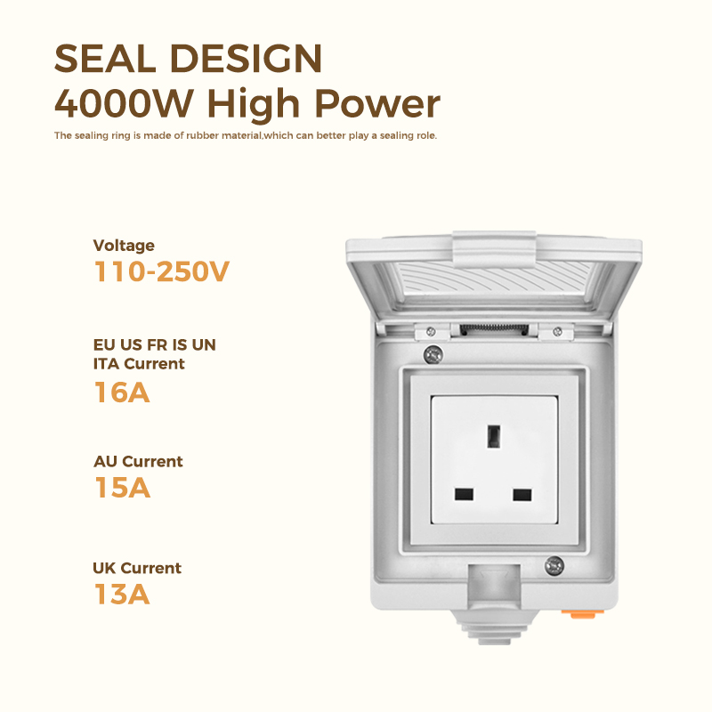 Avoir IP55 Tuya Soket Daya Wif - Outdoor Power Outlet With Remote Control ulasan dan harga