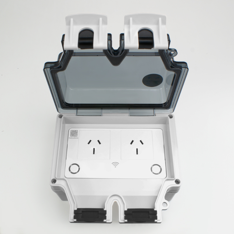 Avoir Tuya soket listrik tahan - Outdoor Power Outlet With Remote Control ulasan dan harga
