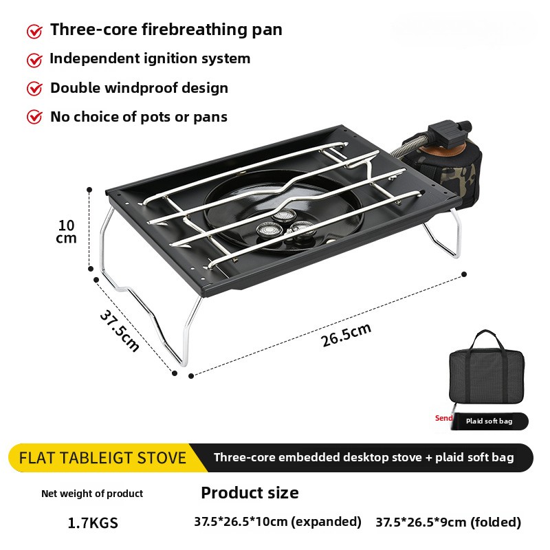 Kompor Gas Lipat IGT Daya Ting - Outdoor Power Grill ulasan dan harga