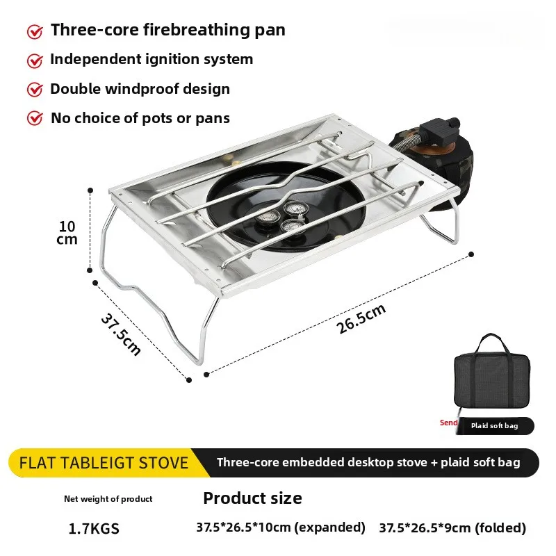 Kompor Gas Lipat IGT Daya Ting - Outdoor Power Grill ulasan dan harga
